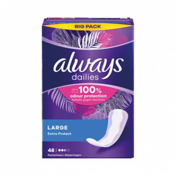 Always dailies Extra Protect Large, Slipeinlagen, 48 Stück